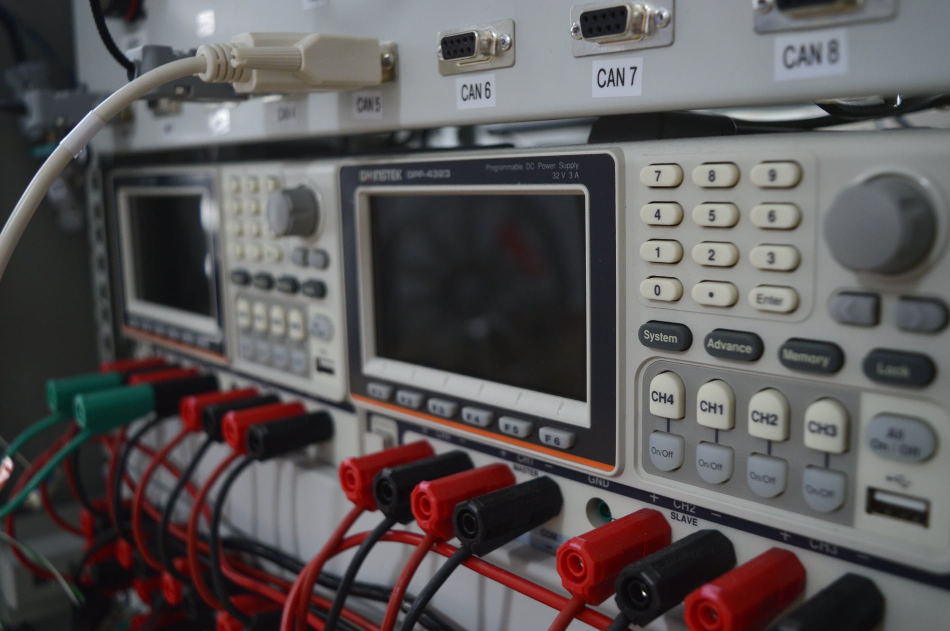 Automated test execution bench setup